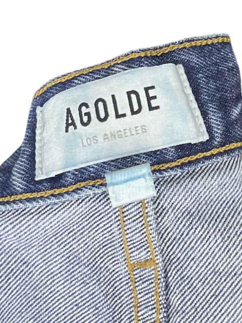 Pantalòn Agolde Cargo Azul -Talla 26
