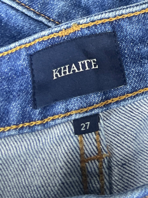 Pantalòn Khaite Recto Jeans Azul-Talla 27