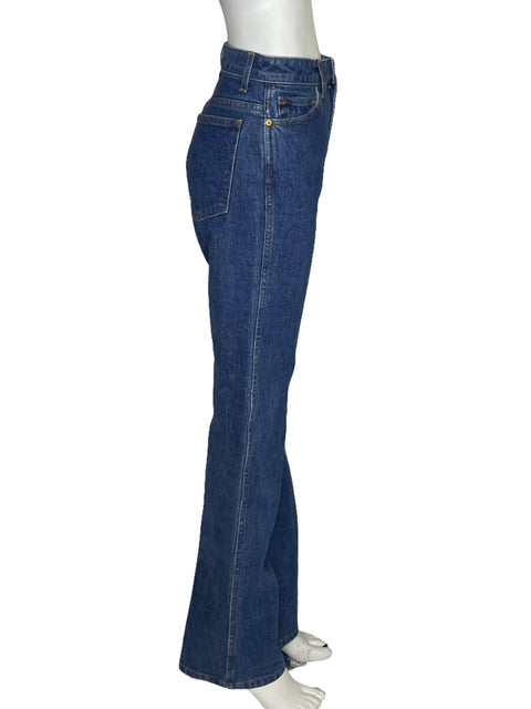 Pantalòn Khaite Recto Jeans Azul-Talla 27