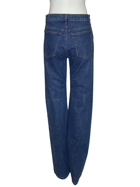 Pantalòn Khaite Recto Jeans Azul-Talla 27
