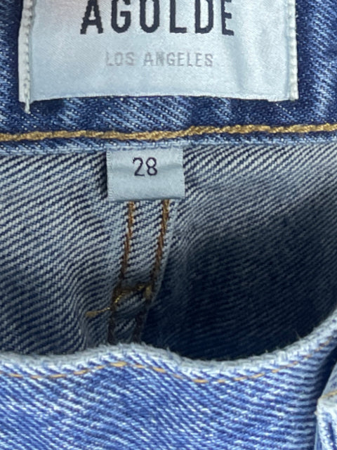 Pantalòn Agolde Cargo Jeans Azul-Talla 28