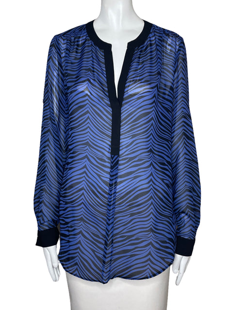 Blusa Azulu Mangas Rayas Azul-Talla 3