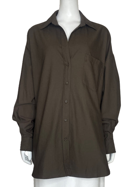 Camisa Dissh Bitter Marron-Talla 10