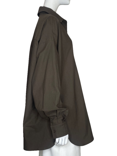 Camisa Dissh Bitter Marron-Talla 10