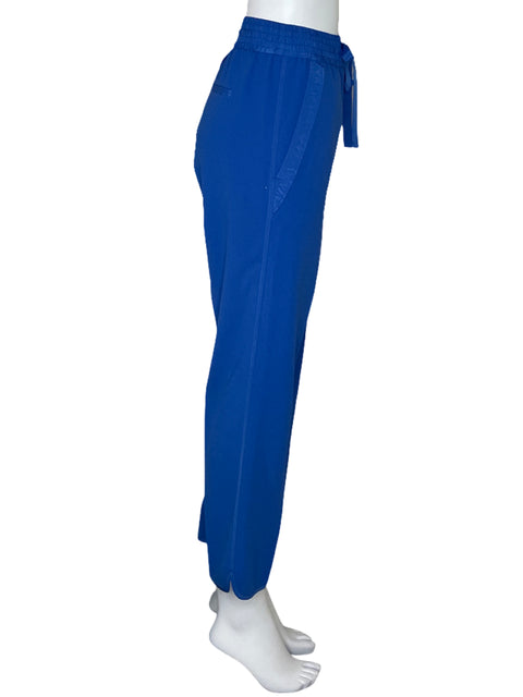 Pantalón Kenneth Cole Fruncido Azul-Talla S