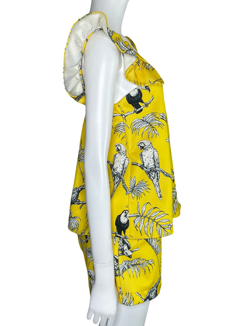 Set Carolina Prilla Short+Top Amarillo-Talla L