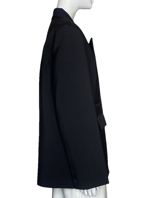 Blazer The Frankie Shop Cruzado Negro-Talla L