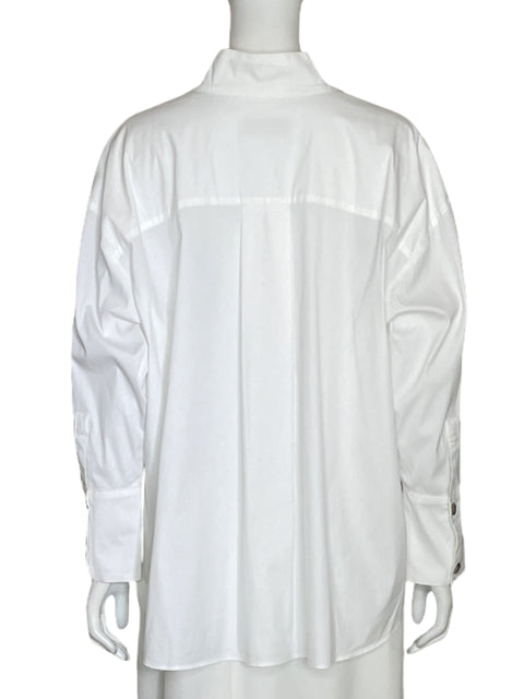 Camisa Limited Botones Blanco-Talla M