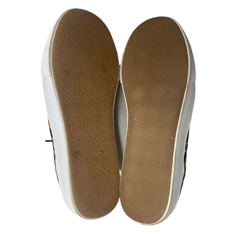 Zapatillas Steve Madden Animal Print Plataforma Marrón - Talla 8.5