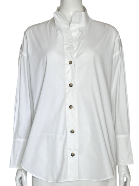 Camisa Limited Botones Blanco-Talla M