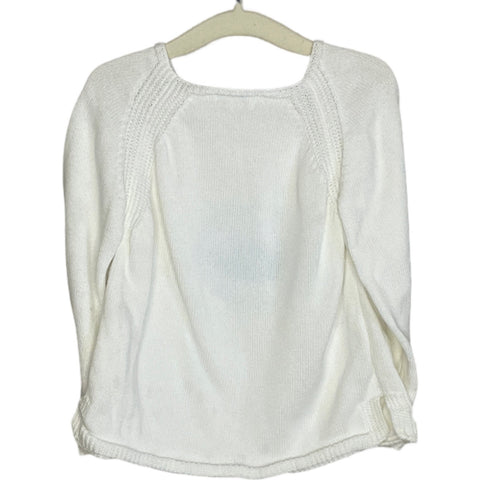 Sueter Foque Barco de Papel Punto 
Blanco-Talla 12m