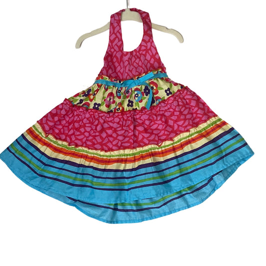 Vestido HeartWorks Halter Rojo-Talla 12 m