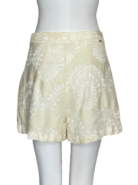 Short Boamar Encaje Beige-Talla S