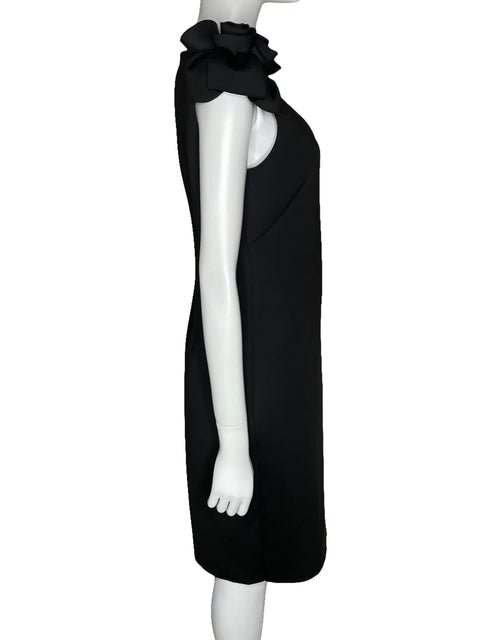 Vestido Eliza J Midi Sin Mangas Negro-Talla 12