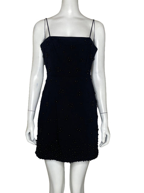 Vestido Tesoro TPS Abalorios Negro-Talla S