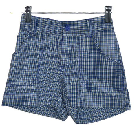 Short Columbia Cuadros Azul-Talla S
