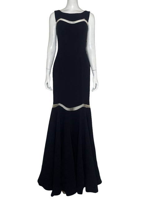Vestido Mikael Aghal Fluido Negro - Talla 4