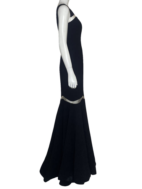 Vestido Mikael Aghal Fluido Negro - Talla 4