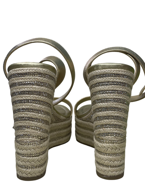 Calzado Michael Kors Yute Pedreria Dorado-Talla 8