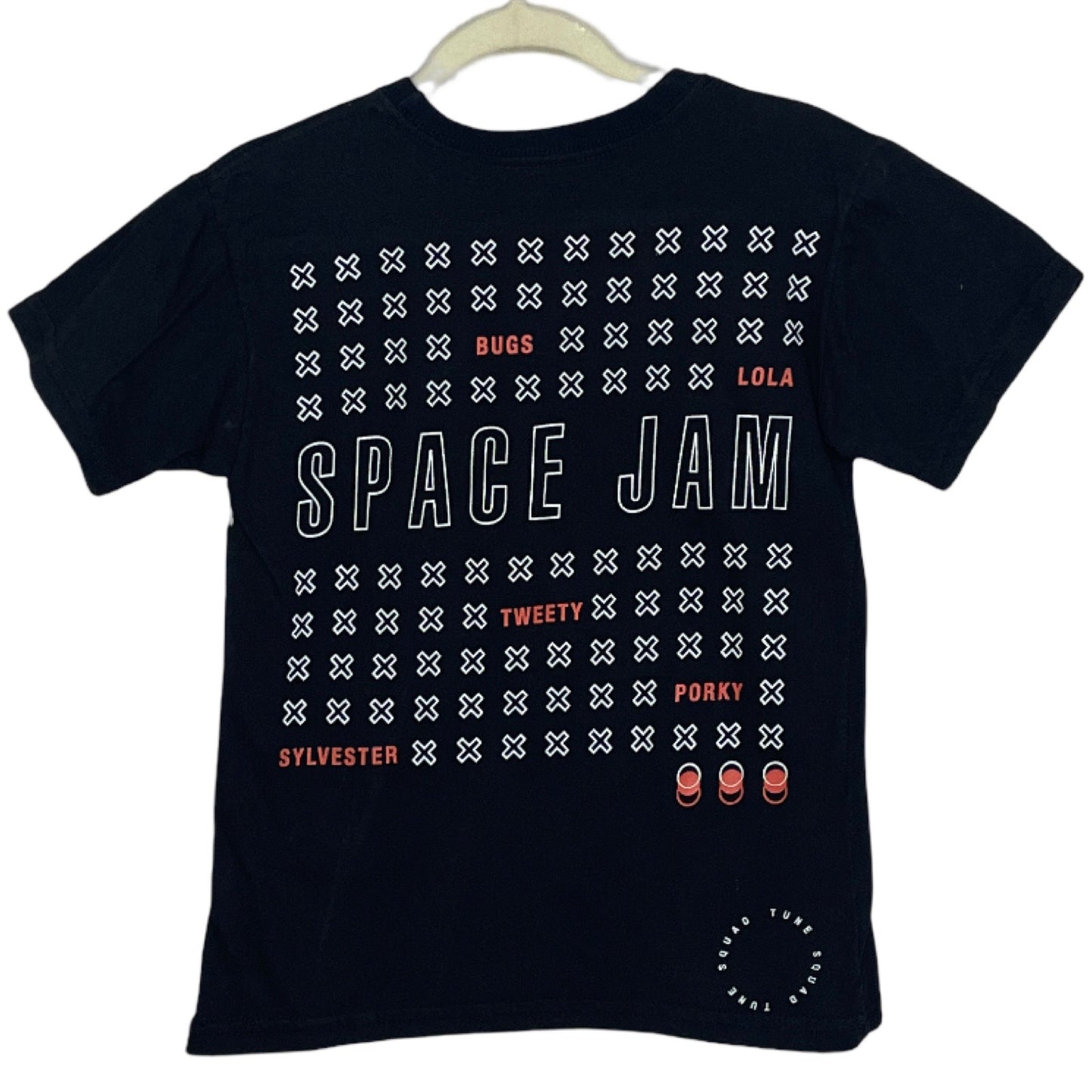 Camiseta Piticas SpaceJam Negro-Talla 6