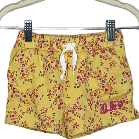 Set Gap Hoodie Short Pantalon Estampado Amarillo
-Talla 2