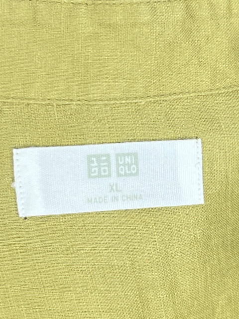 Camisa Uniqlo Punto Verde-Talla XL
