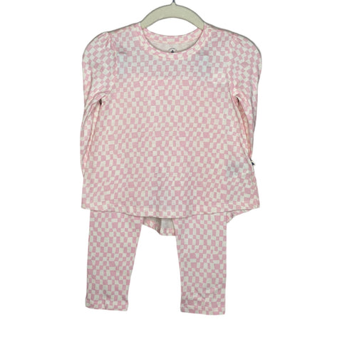 Pijama Gap Cuadros Rosado-Talla 2