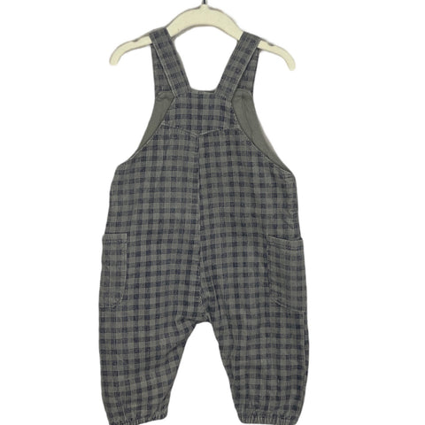 Mono Zara Cuadros Marròn-Talla 6M