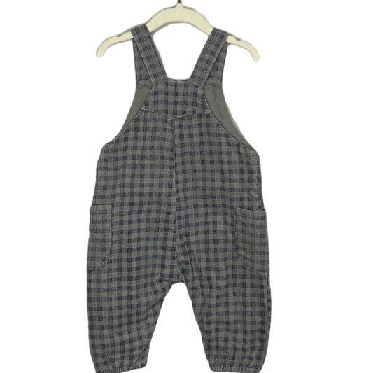 Mono Zara Cuadros Marròn-Talla 6M
