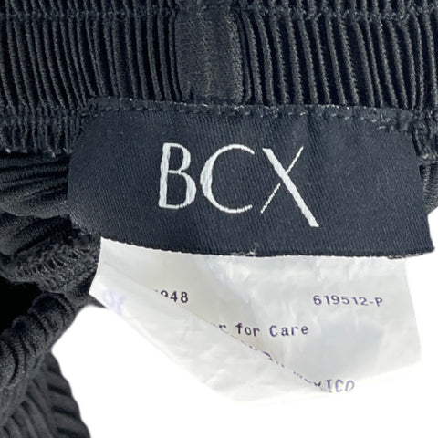 Pantalón BCX Plisado Negro - Talla XS