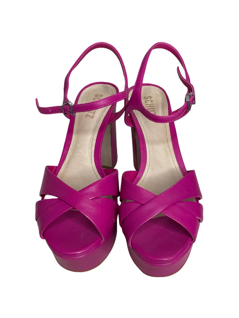 Calzado Schutz Keefa Platform Sandalia Rosado-Talla 7B