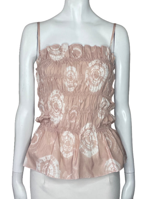 Blusa Pretty Little Things Fruncido Tiras Rosado-Talla S