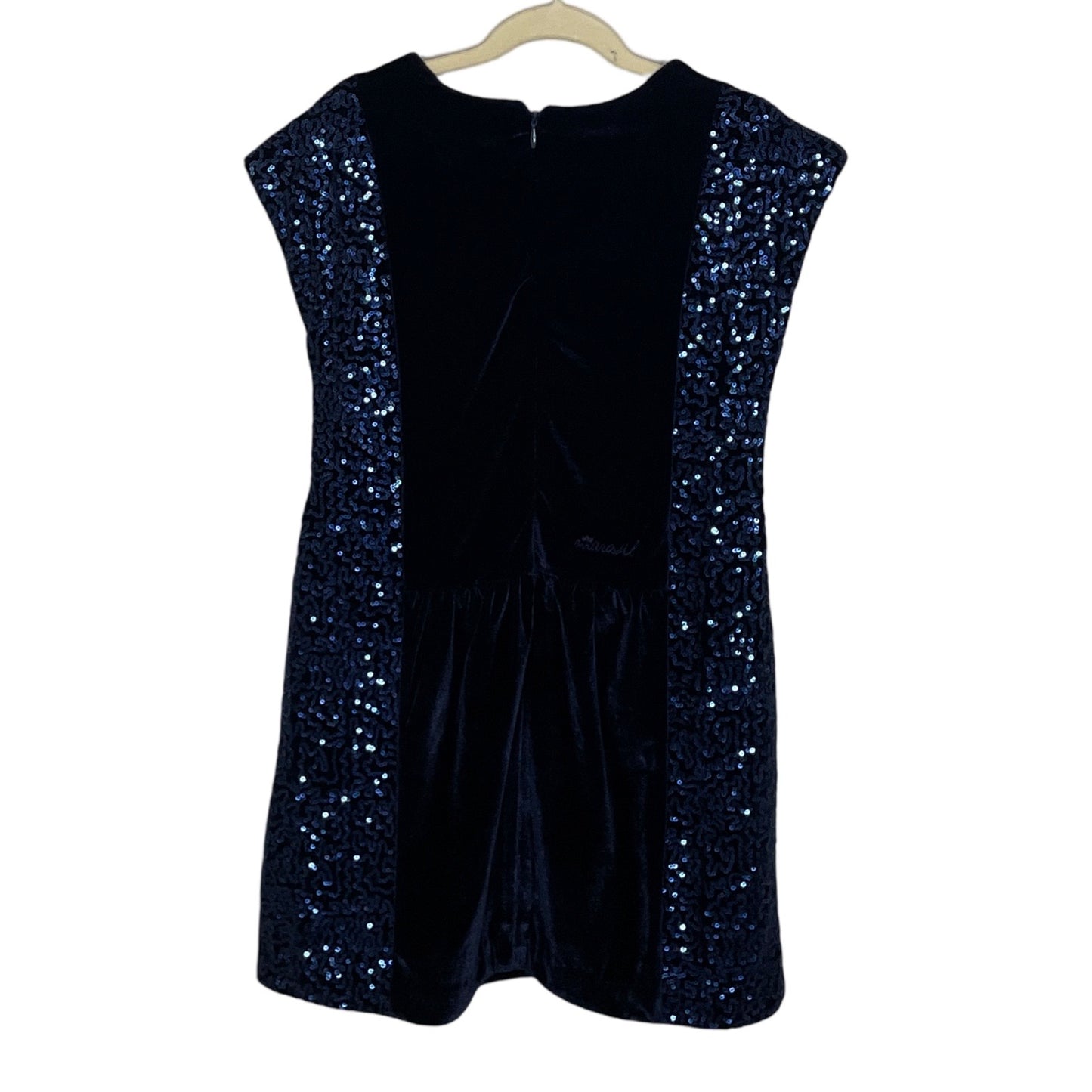 Vestido Marasil Lentejuelas Azul-Talla 8Y