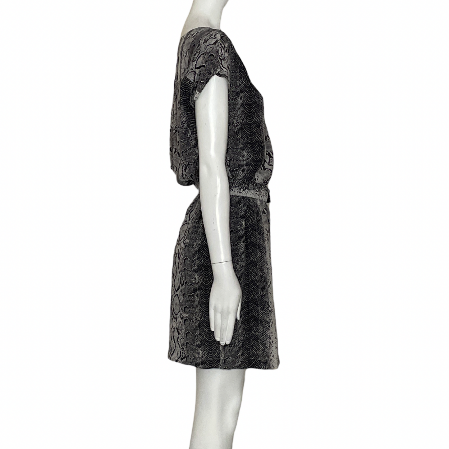 Vestido Joie Animal Print Mini Marròn-Talla XS