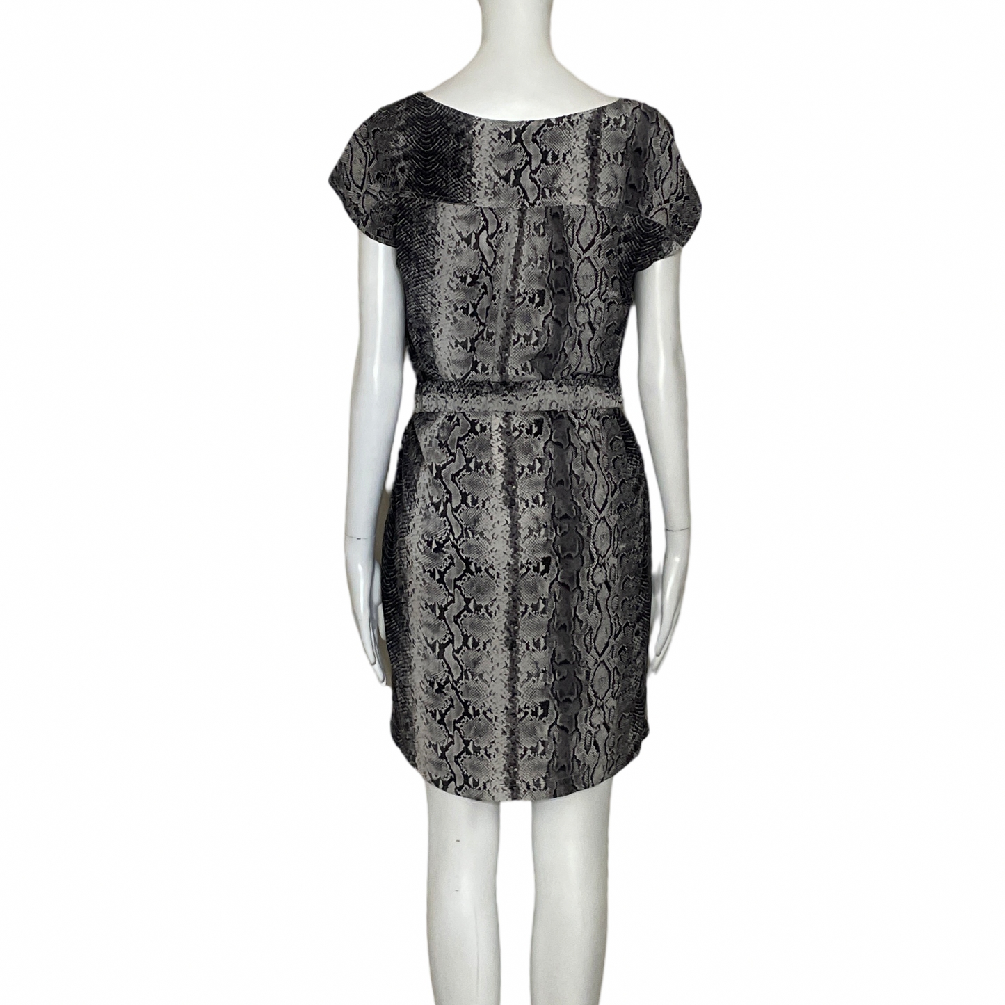 Vestido Joie Animal Print Mini Marròn-Talla XS