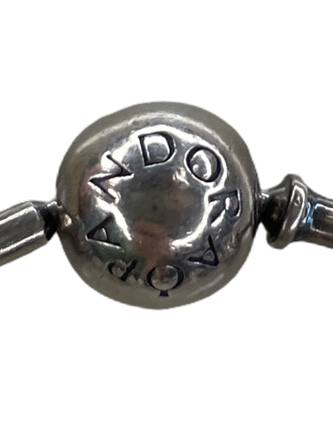 Brazalete Pandora + 9 Charms Plata 925-Talla U