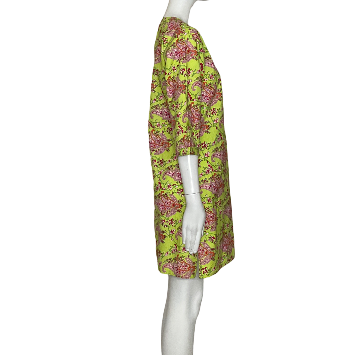 Vestido Kerala Estampado Verde-Talla S