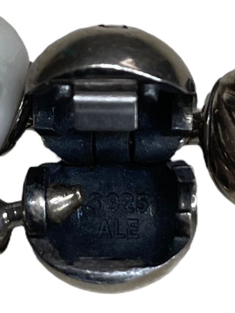 Brazalete Pandora + 9 Charms Plata 925-Talla U