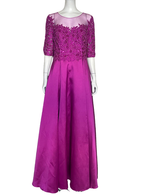 Vestido Bicici & Coty Pedreria Fucsia - Talla L