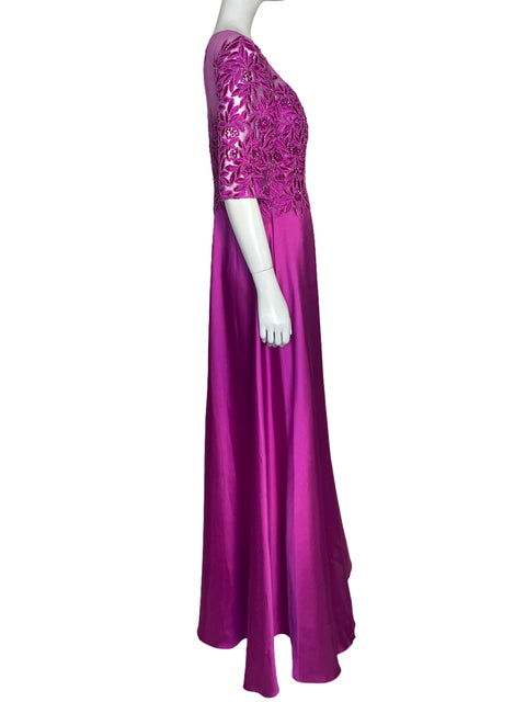 Vestido Bicici & Coty Pedreria Fucsia - Talla L