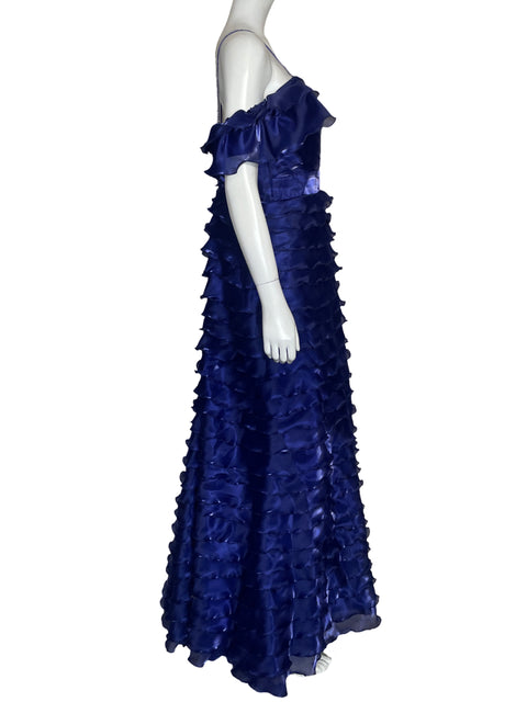Vestido Mona Rosa Flecos Morado - Talla M