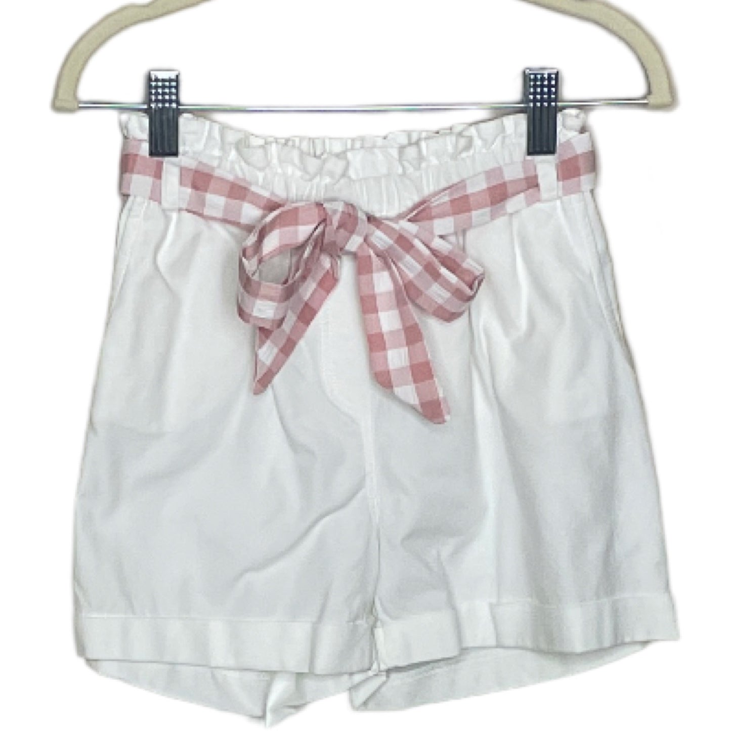 Set Coco Acqua Short+Blusa Cuadros 
Blanco-Talla 10