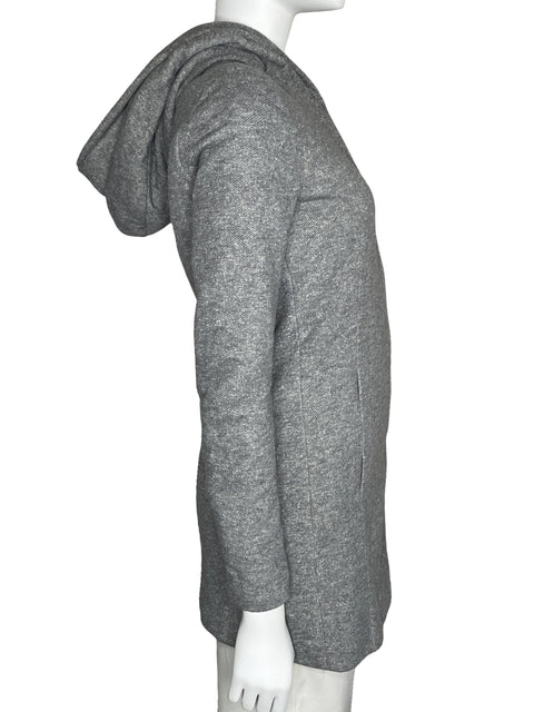 Gabardina Only Doble Cierre Gris-Talla XS