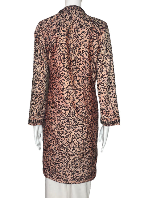 Chaqueta Tesoro Tps Cachemira Bordado Naranja-Talla S