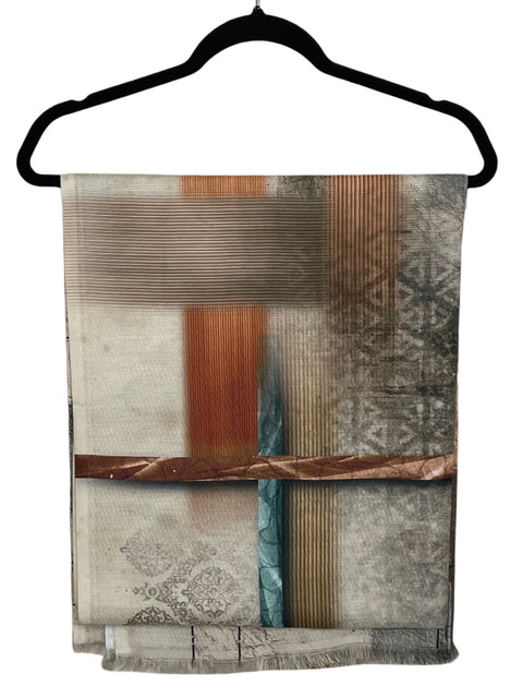 Pashmina Luis Marin Estampada Beige-Talla U