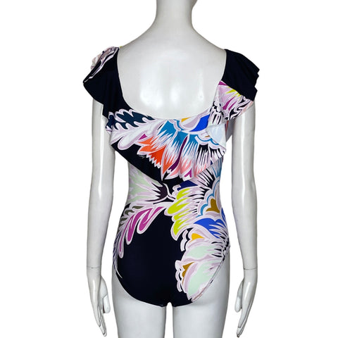 Bikini Trina Turk Vuelos Estampado Negro-Talla 0