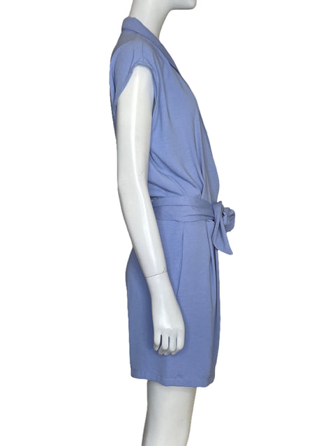 Romper MNG Cruzado Azul - Talla S