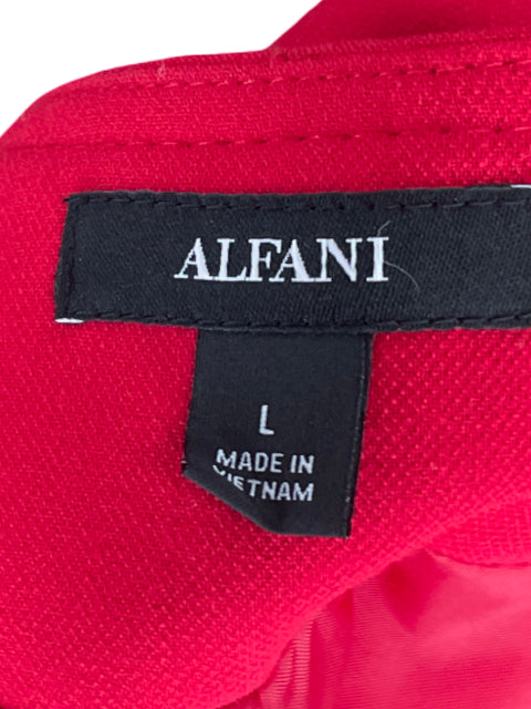 Vestido Alfani Mangas Larga Rojo - Talla L