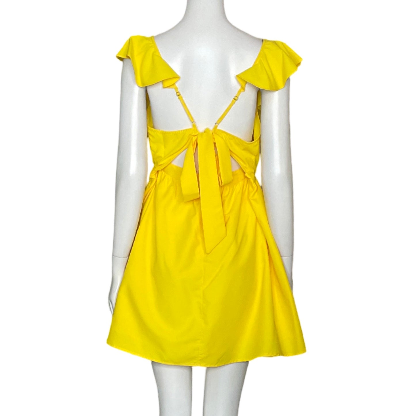 Romper Lulumari Bordado Floral Amarillo-Talla L