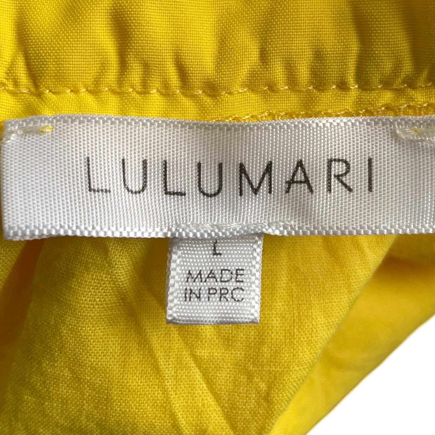Romper Lulumari Bordado Floral Amarillo-Talla L
